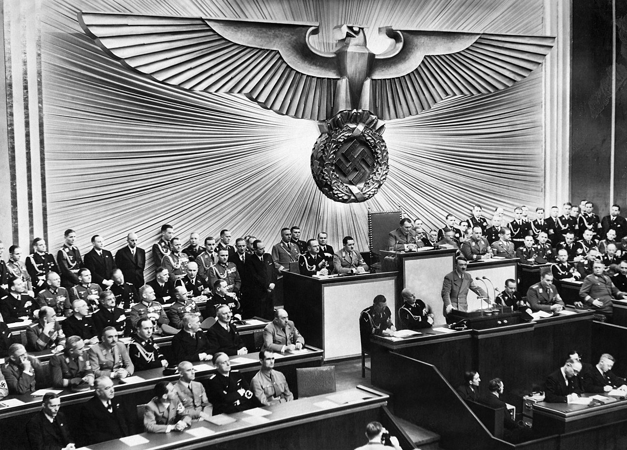 Adolf Hitler's speech in 1939