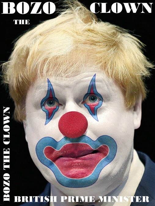Bozo the clown of Downing Street, Bojo, Boris Johnson