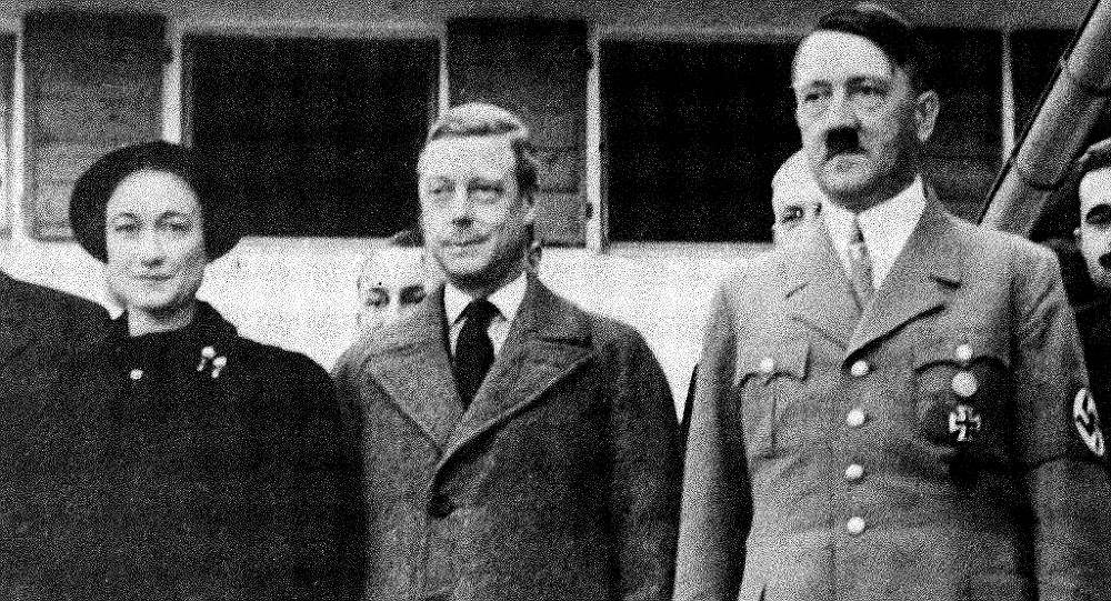 Mrs Simpson, King Edward and Adolf Hitler