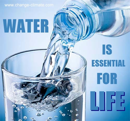 Water is essential for life